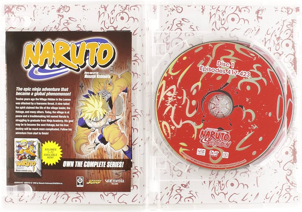 Amazon.com: Naruto Shippuden Uncut DVD Set 33 DVD : Various